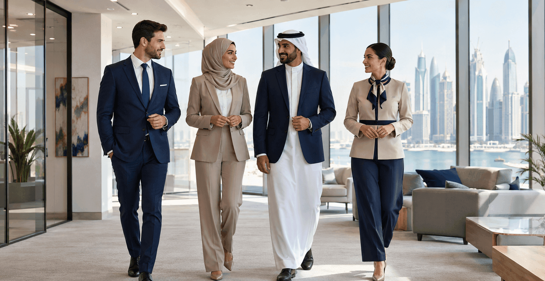 Corporate Uniform Ideas for Modern Offices in Qatar